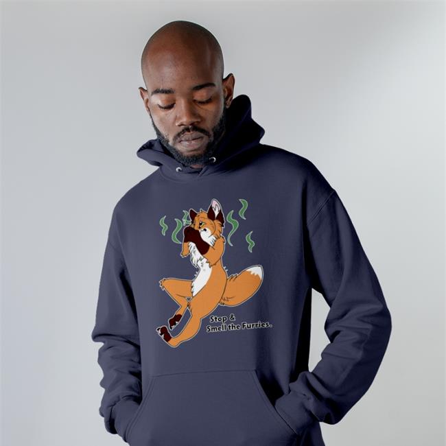 Shirts With Threatening Auras Stop And Smell The Furries T Shirt