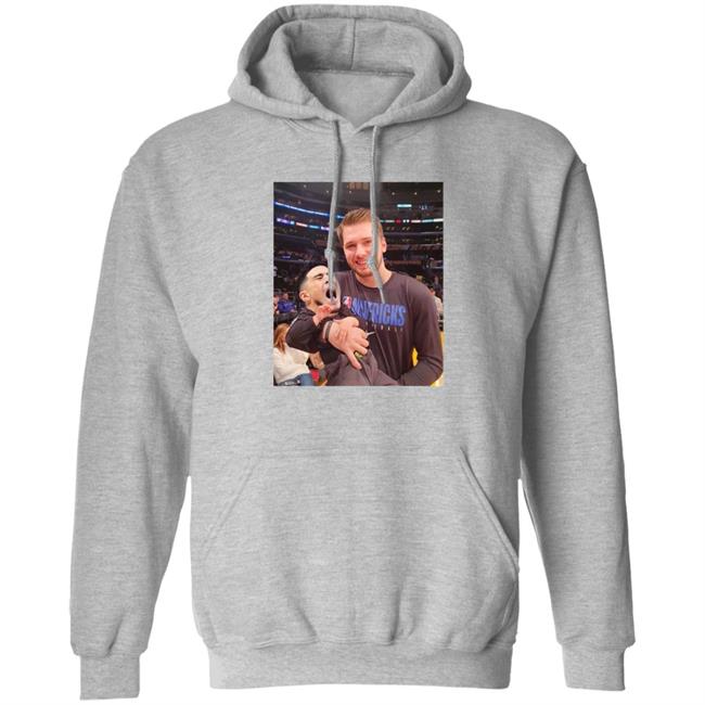 Juju Luka Doncic Carrys Devin Booker Baby Shirt Nocontextees Luka Doncic Carrying Devin Booker Crying Baby Picture Tee Shirt Juju Luka Doncic Carrys Devin Booker Baby Shirt Nocontextees Luka Doncic Carrying Devin Booker Crying Baby Picture Tee Shirt
