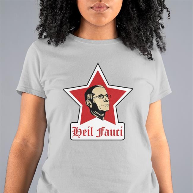 Heil Fauci Propaganda Star Shirt Patriottakes Ethan Schmidt Ethan Schmidt Heil Fauci Propaganda Star Hoodie Patriottakes