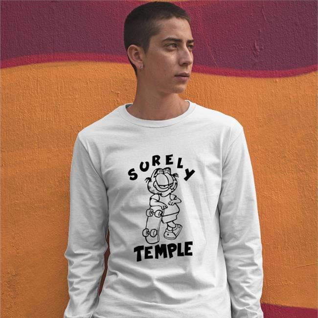 Surely Temple Garfield Shirts Surely Temple Garfield Tee Shirt
