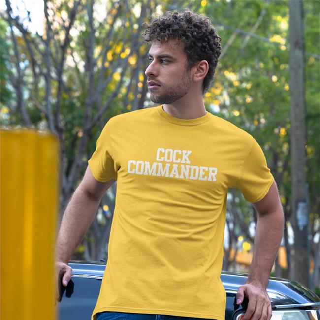 Cock Commander T-Shirt Barstool Ggamecocks