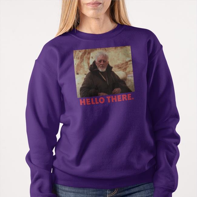 Ewan Mcgregor Obi-Wan Obi Woke Kenobi Hello There Shirt
