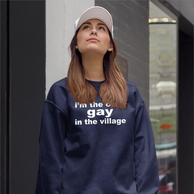Goodshirts I'm The Only Gay In The Village Shirt Black