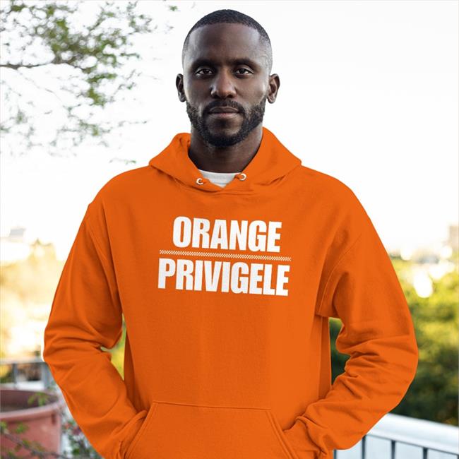 Juice Davis Orange Orange Privilege Shirt