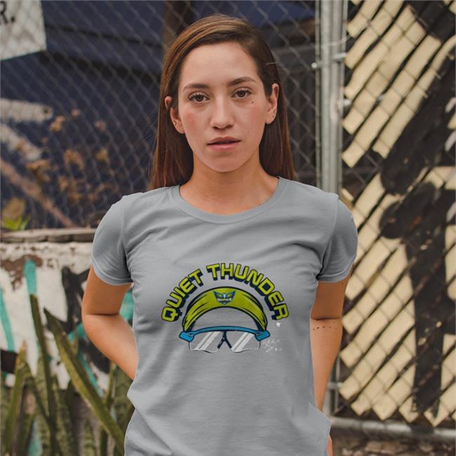 Quiet Thunder T Shirt Holly Rowe Dallas Wings Quiet Thunder Shirt