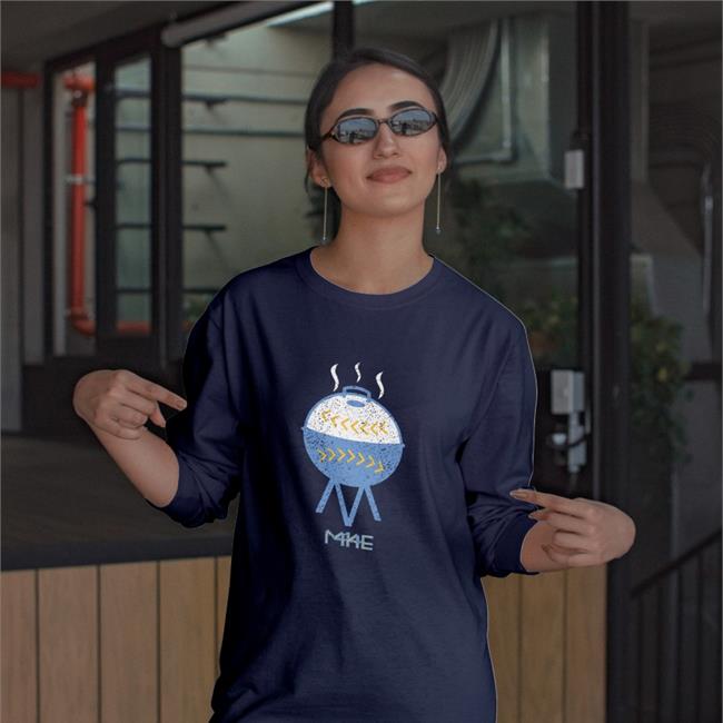 Brewers Mke New Era Logo Shirt