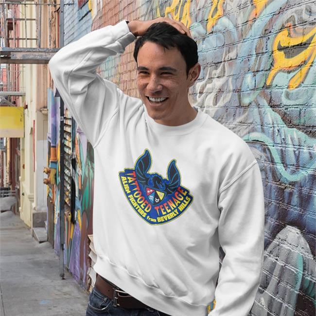 Monsterislandb Tattooed Teenage Shirt Tattooed Teenage Alien Fighters From Beverly Hills Hoodie