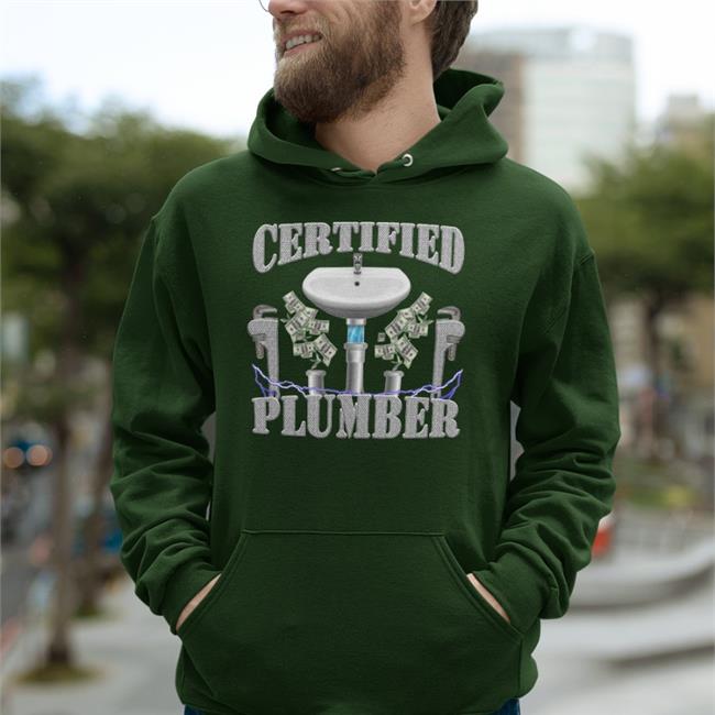 Hardshirts777 Certified Plumber Shirt Hardshirts Merch