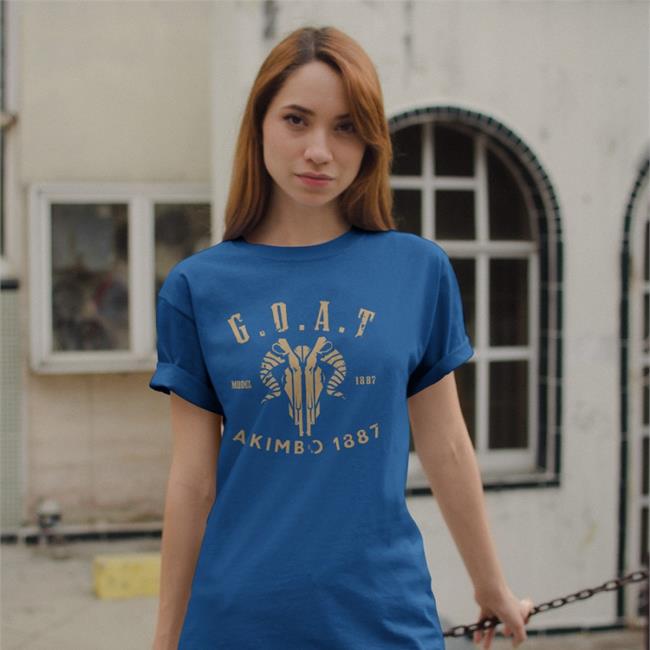 Call Of Duty Shop Goat Akimbo Model 1887 Tees Goat Akimbo 1887 Hoodie