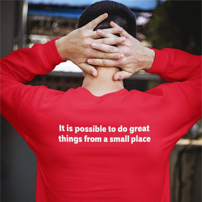 Tunde Onakoya It Is Possible To Do Great Things From A Small Place Hoodie