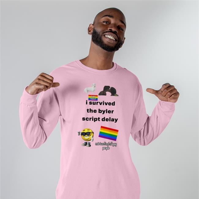I Survived The Byler Script Delay Shirt Loveubyler Gay Test