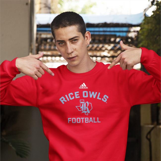 Marco Regalado Wearing Rice Owls Football T Shirts Coachregalado