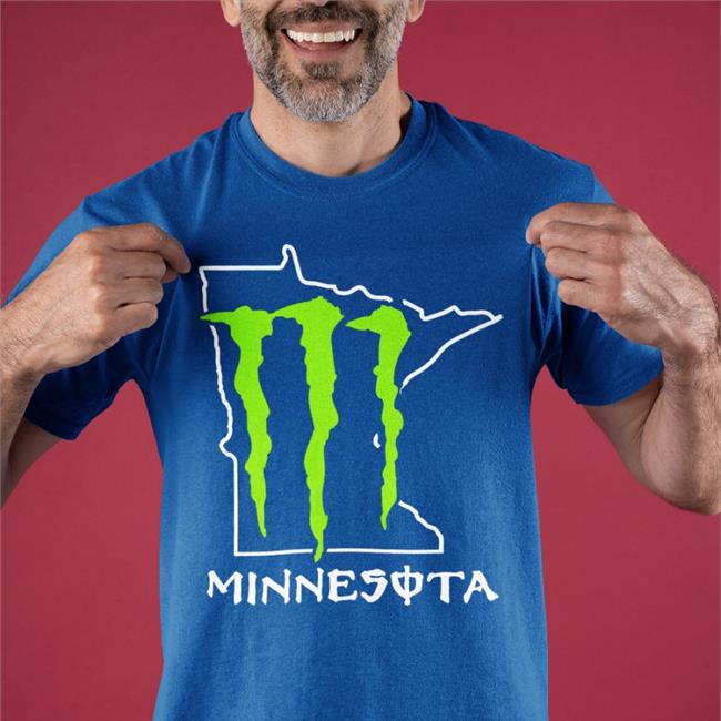 Boomer Core Minnesota Monster Long Sleeve Tee Shirt BabyBoomerCore