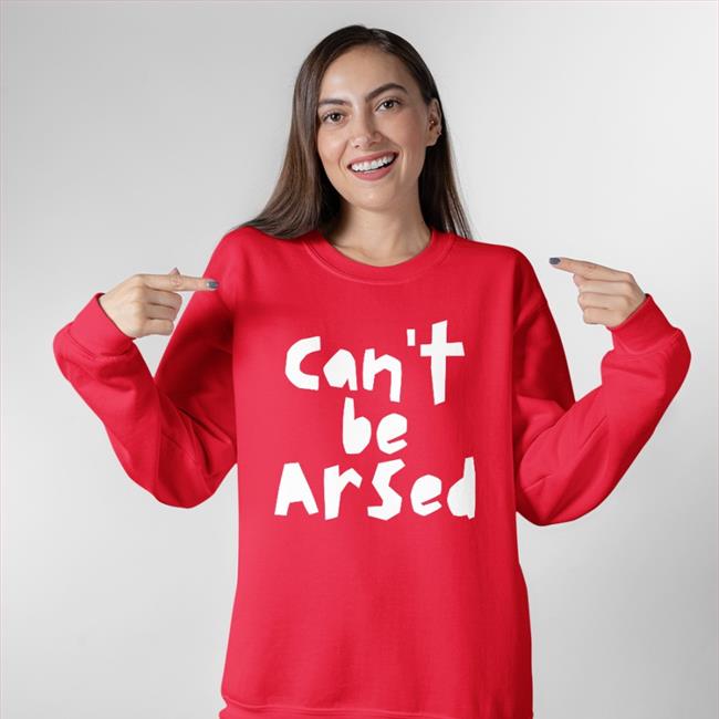 Can't Be Arsed Terence Organic Shirt