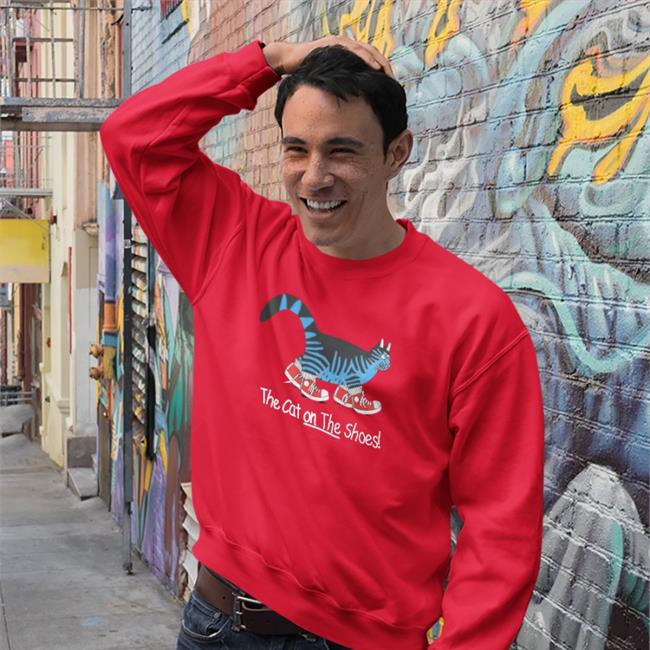 The Cat On The Shoes Sweatshirt Poorly Translated Shirts