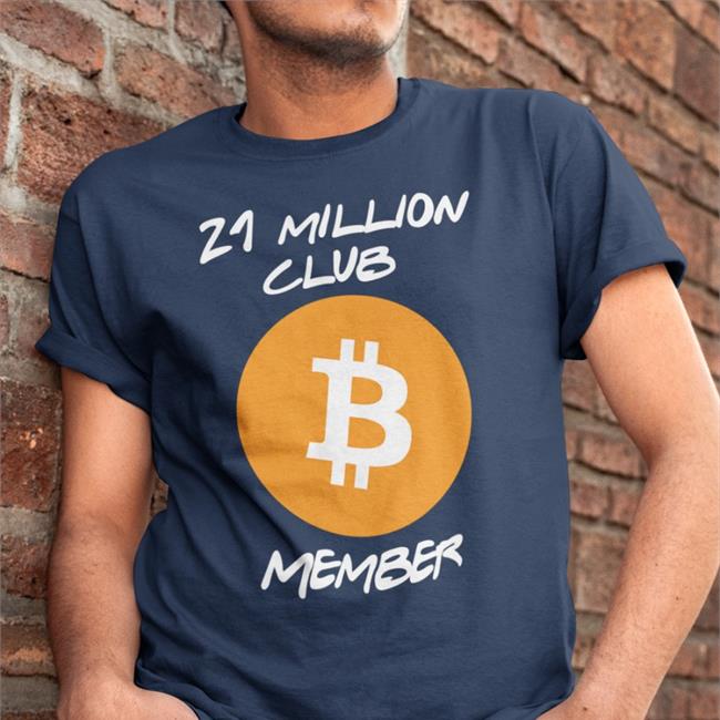 Evasavagiou.Eth 21 Million Club Member Bitcoin Hooded Sweatshirt Coin Bureau Merch