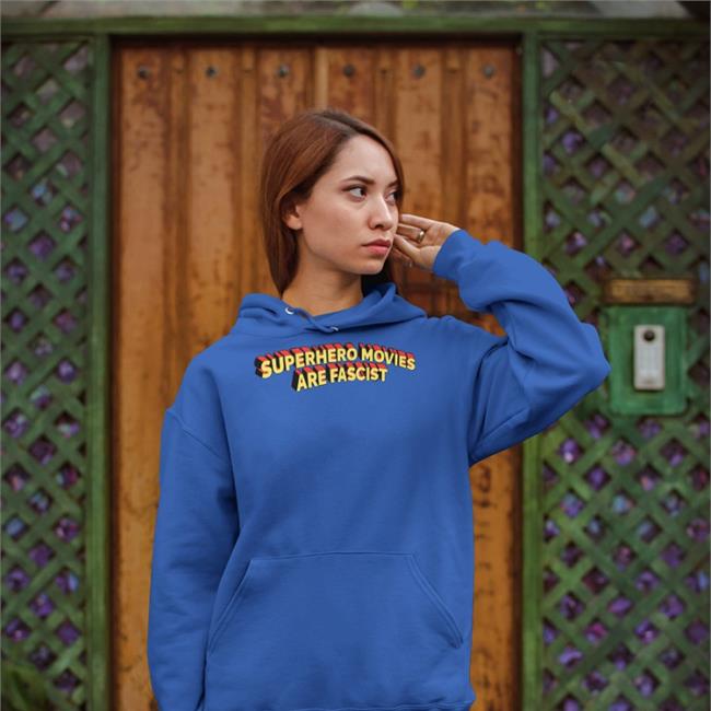 Superhero Movies Are Fascist Tee Goodshirts