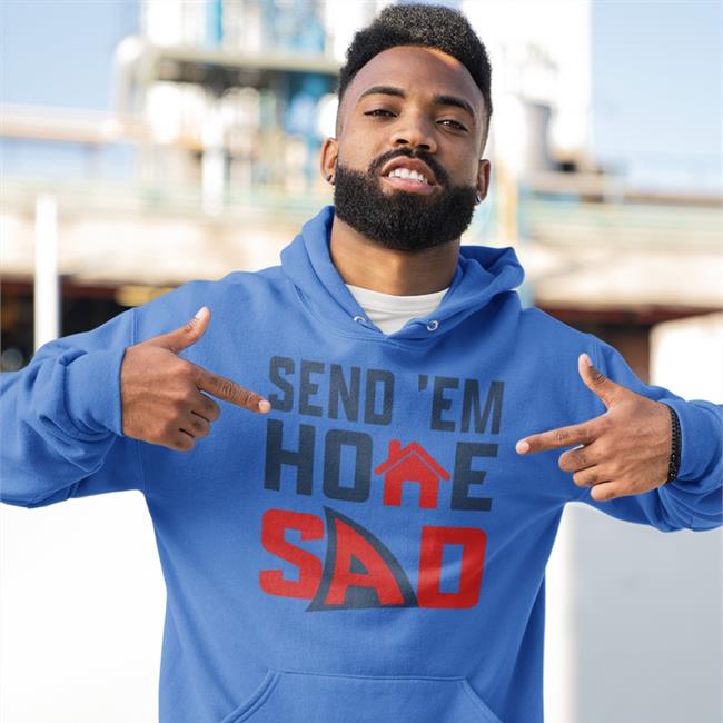 Mb6 Milesbattle2 Send 'Em Home Sad Long Sleeve T Shirt