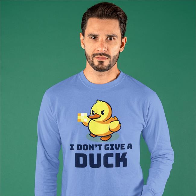 Teeturtle Merch I Don't Give A Duck T Shirt