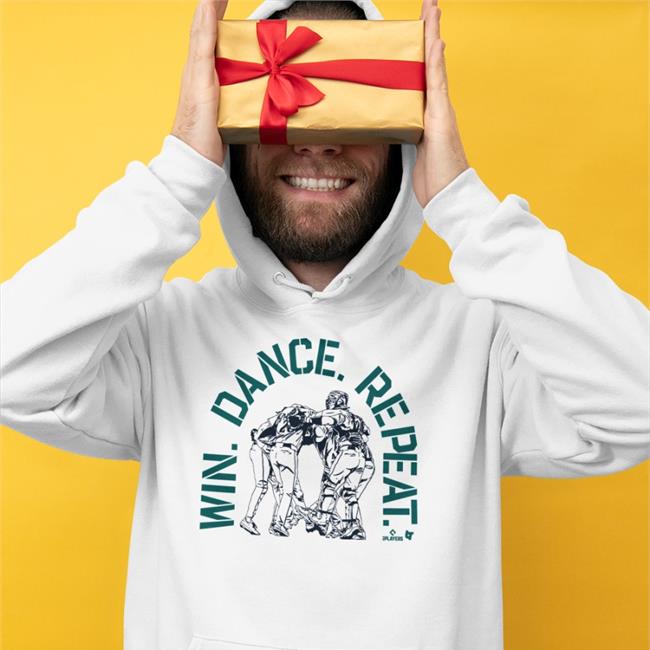 Breakingt Store Seattle Baseball Win Dance Repeat Shirt