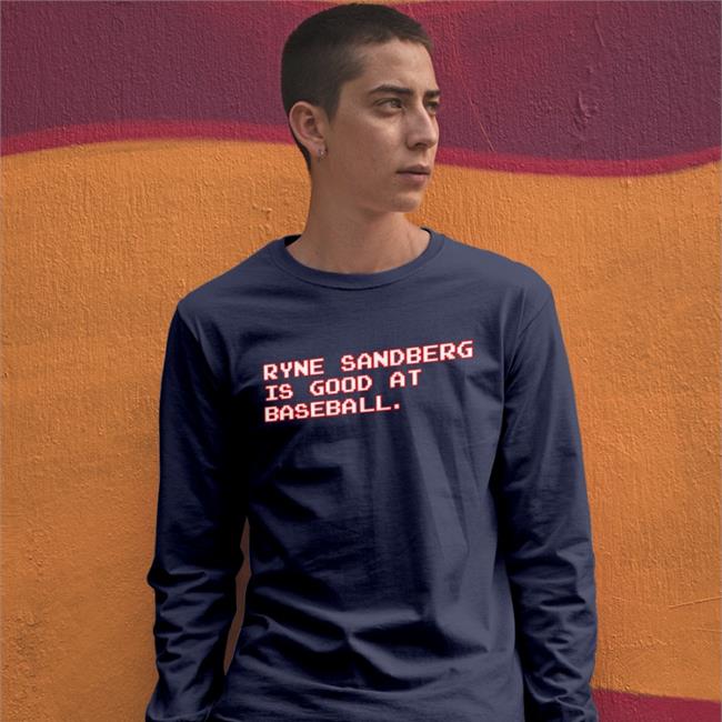 Obvious Shirts Store Ryne Sandberg Is Good At Baseball T Shirt