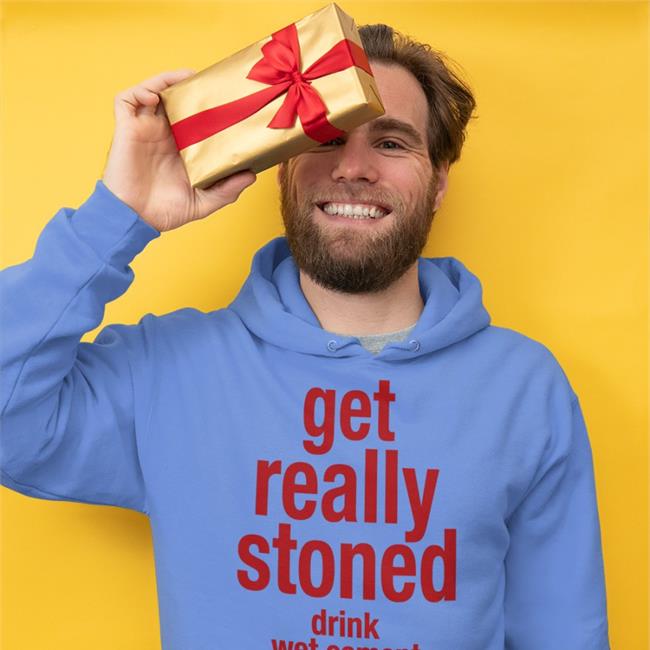 Babyboomercore Get Really Stoned Drink Wet Cement Tees