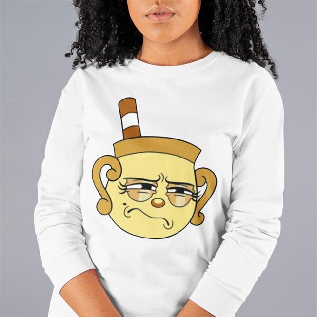 Iam8bit Merch The Cuphead Show Super Extra Comfy Character Tee Light Blue