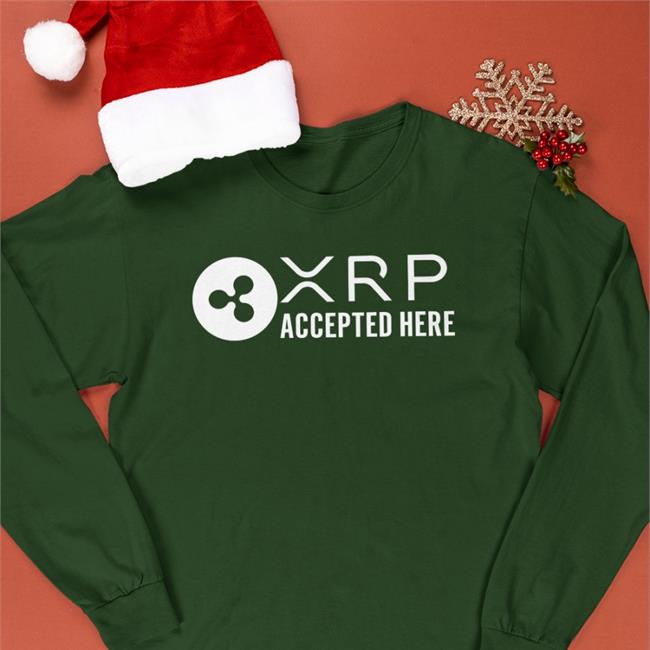 Xrp Accepted Here Shirt Xrp Whale