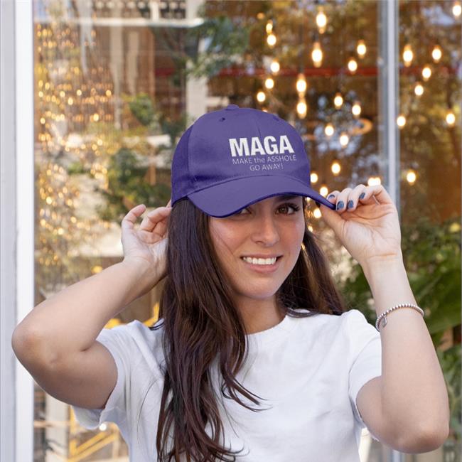 Maga Make The Asshole Go Away Hat Navy Rb Rbisrb