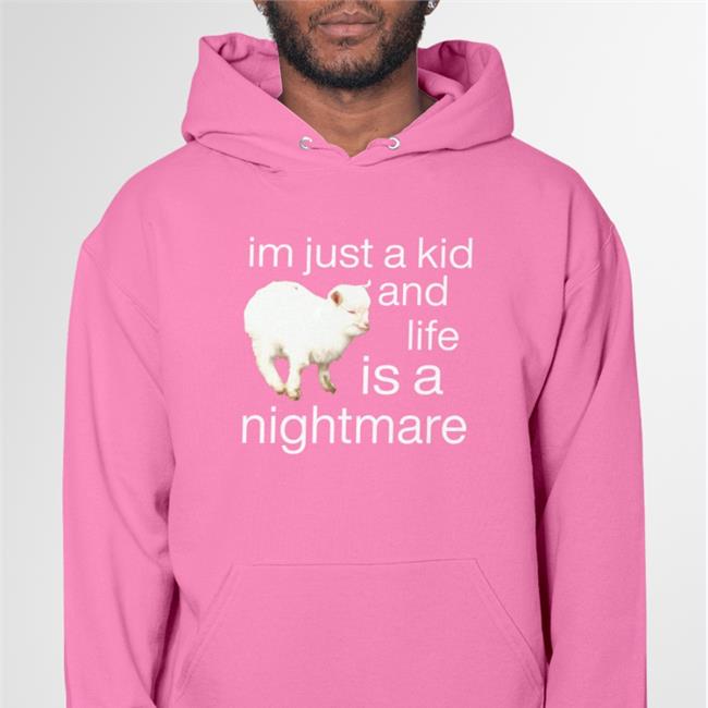 Goodshirts I'm Just A Kid And Life Is A Nightmare Tee