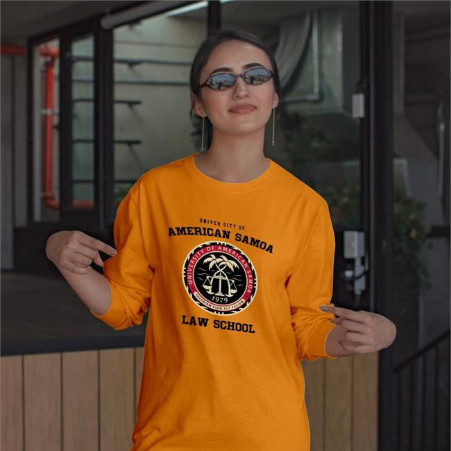 Ser Pounce University Of American Samoa Law School Shirts