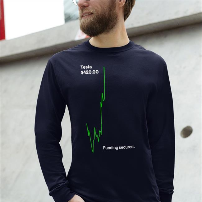 Vincent13031925 Black Tesla $42000 Funding Secured T Shirt