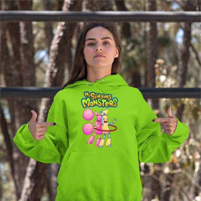 My Singing Monsters Merch Pompom & Hoola T Shirt