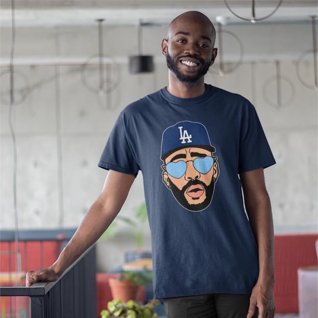 Bad Bunny Dodgers Long Sleeve Tee Shirt Los Angeles Dodgers Bad Bunny Dodgers Tee Shirt