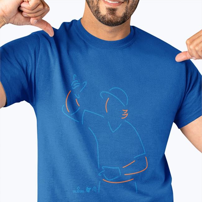 Neon Brett Baty T Shirt Athlete Logos