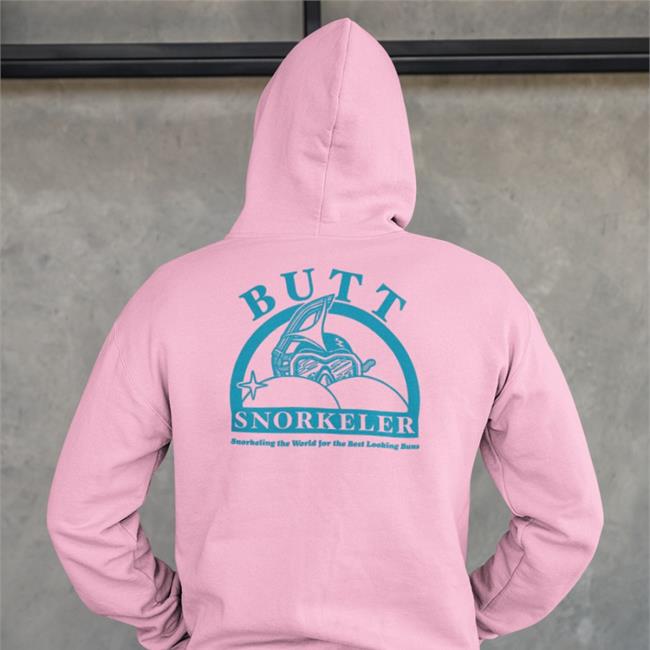 Butt Snorkeler Shirt Shirts That Go Hard Pink Butt Snorkeler T-Shirt Shirts That Go Hard