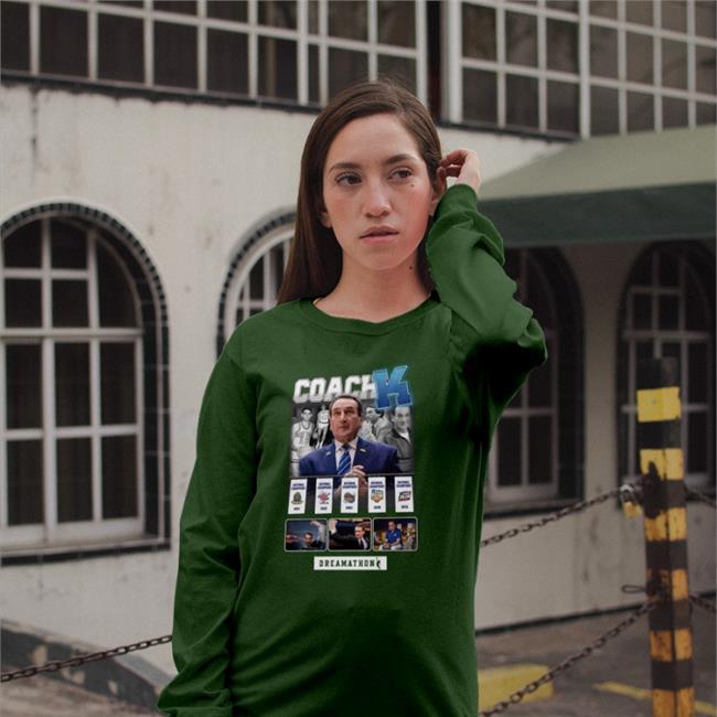 Dukembb Coach K Dreamathon Shirt Coach K Winning Dreams Shirt Nba Zion