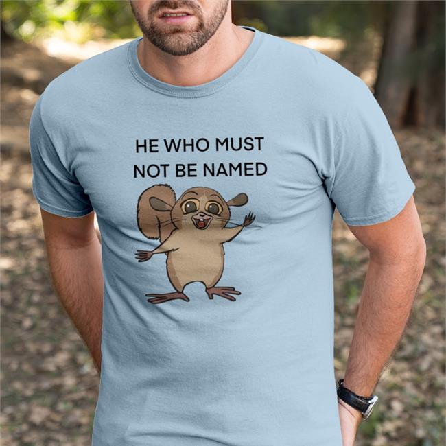 He Who Must Not Be Named Tee Shirt White