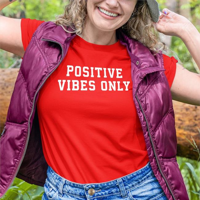 Robert Saleh Positive Vibes Only Tee Shirt