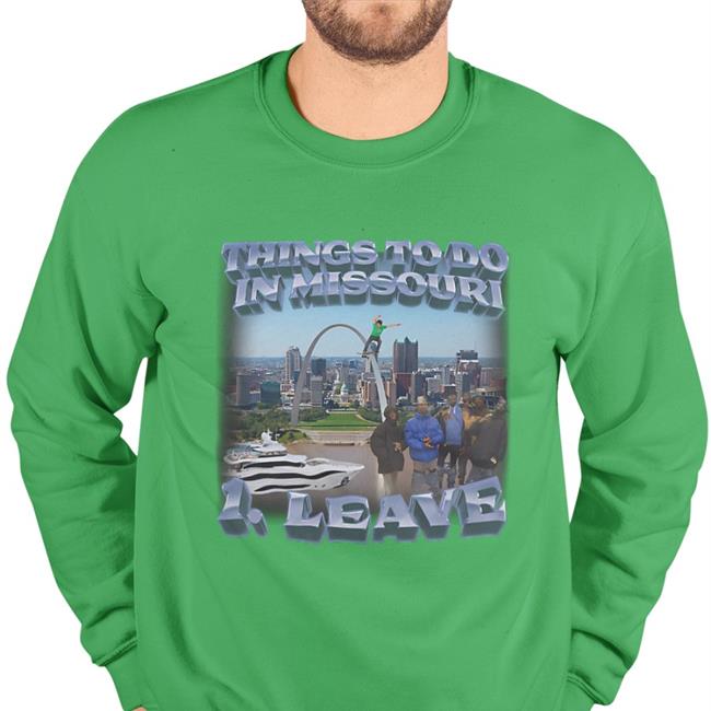 Swag Stimulus Merch Thing To Do In Missouri Leave Hoodie