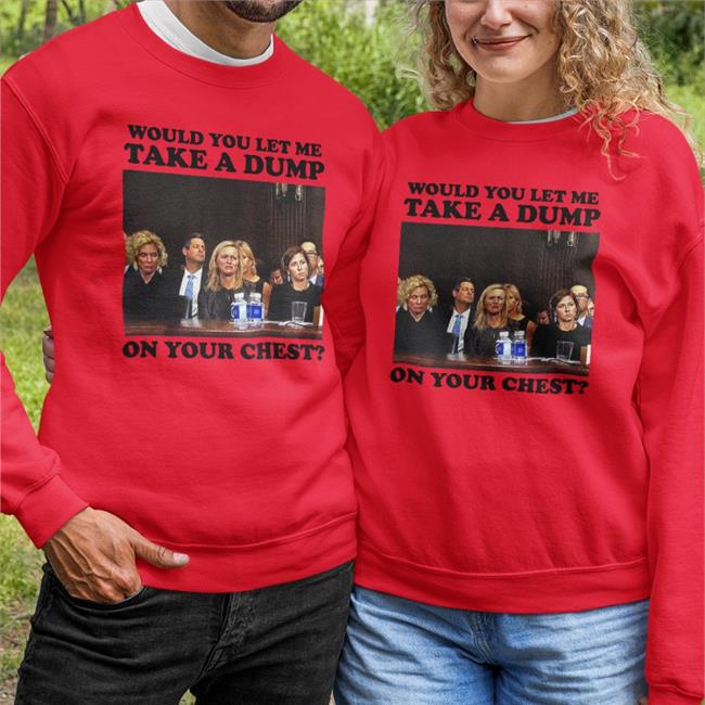 Teenhearts Would You Let Me Take A Dump On Your Chest New Shirt White