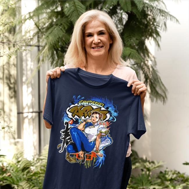 Sdcc 2022 Street Fighter 6 Chun Li Shirt