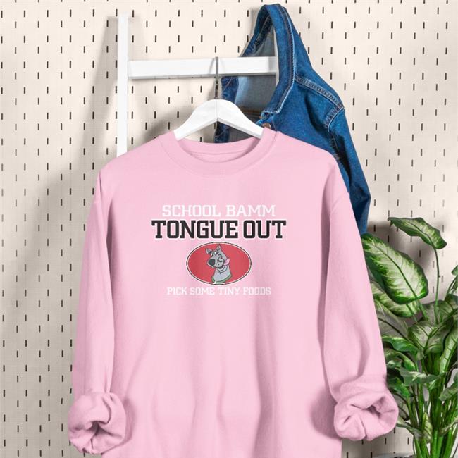 School Bamm Tongue Out Pick Some Tiny Foods T Shirts