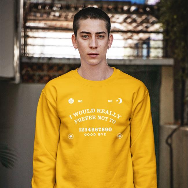 I Would Really Prefer Not To 1234567890 Goodbye Shirt