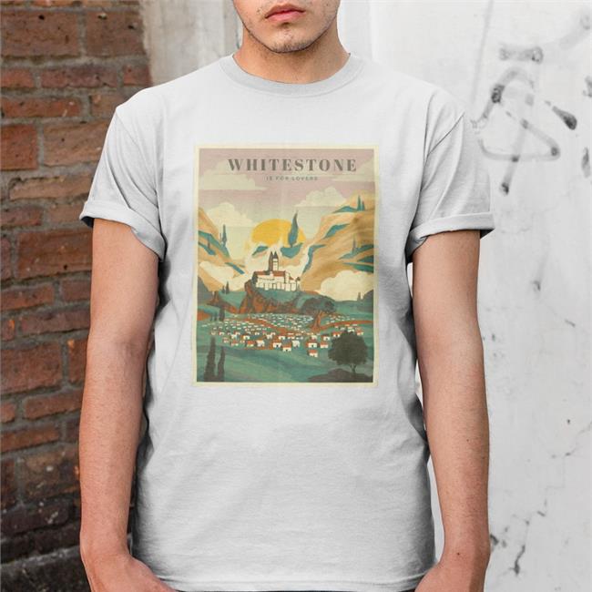 Clara Marquet Tourism Board Eldritchblep Whitestone Is For Lovers Shirt