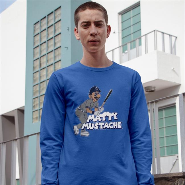 Matty Mustache Hoodie Matty Mustache Tee Shirt