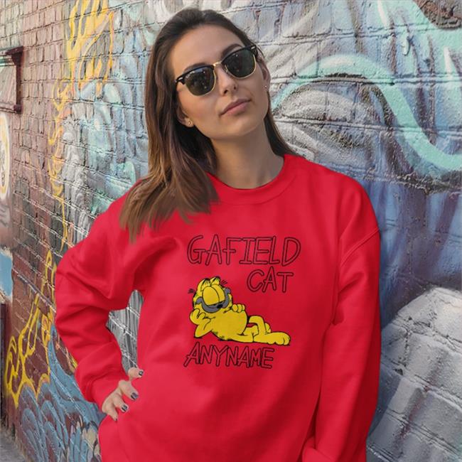 Gafield Cat Anyname Shirts
