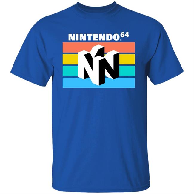 Nintendo 64 Rainbow Shirt Ign Store Pan-Pizza: Toon Slayer
