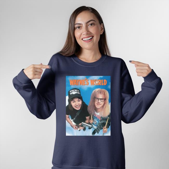 Wayne's World Long Sleeve Tee Shirt