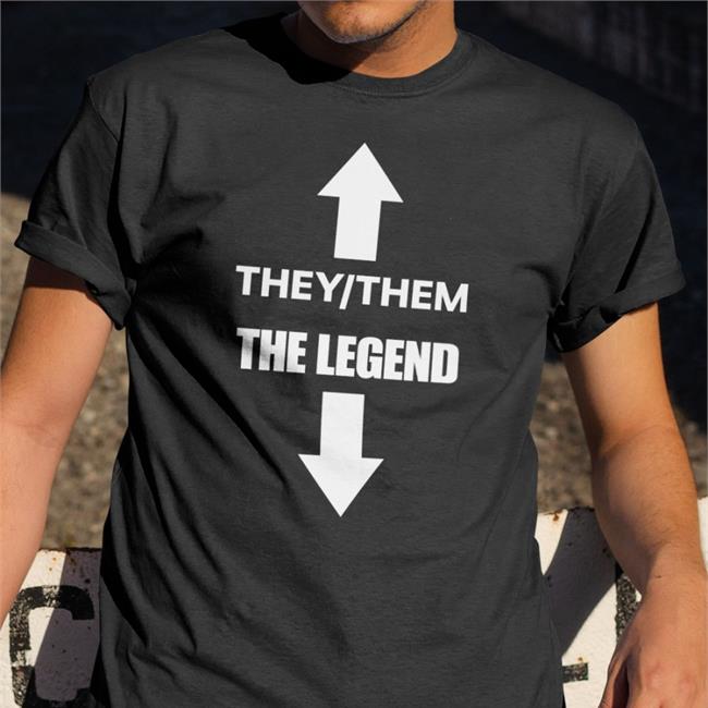 Crywankband They Them The Legend T Shirt Black